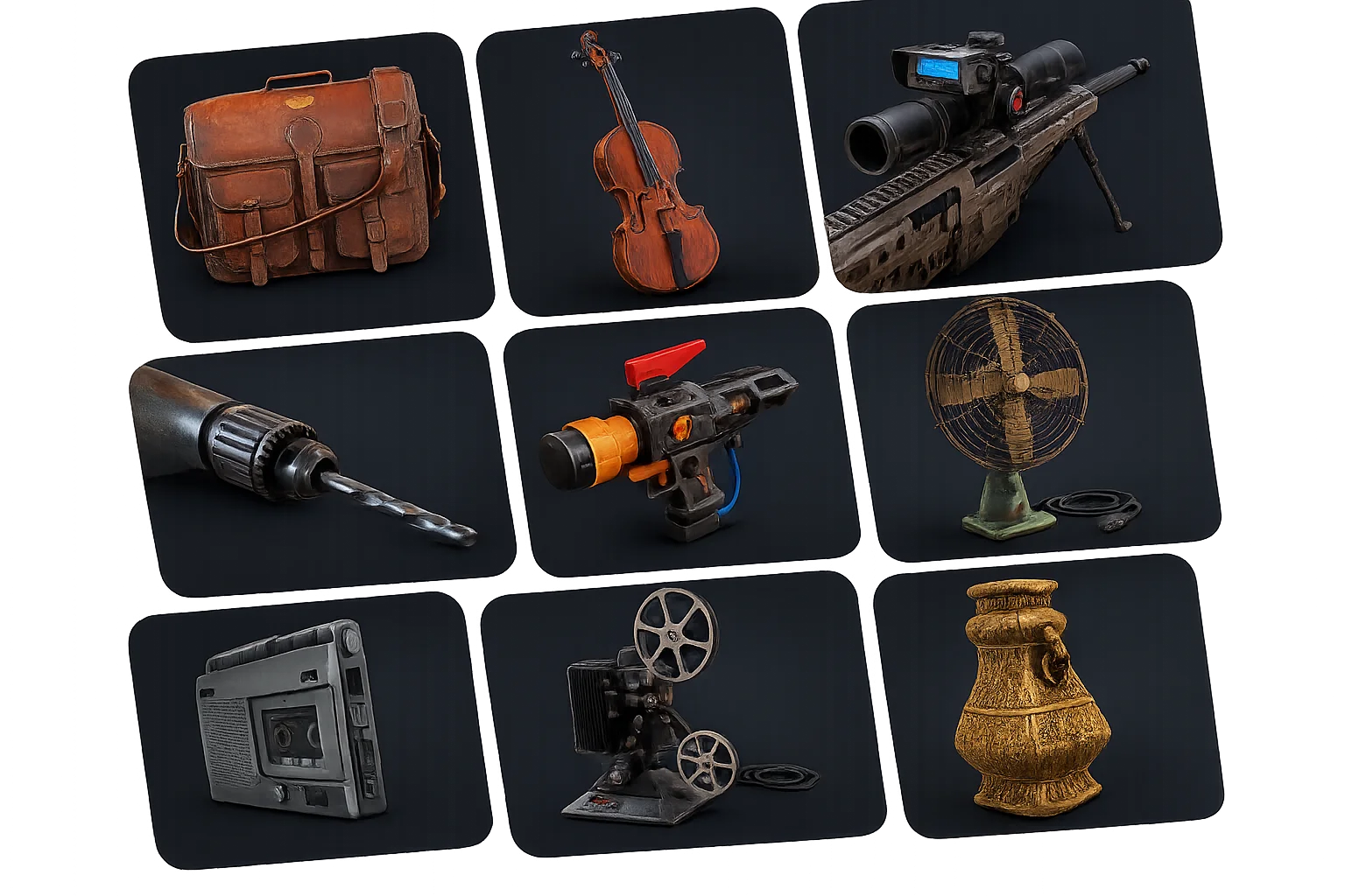 xqube asset showcase